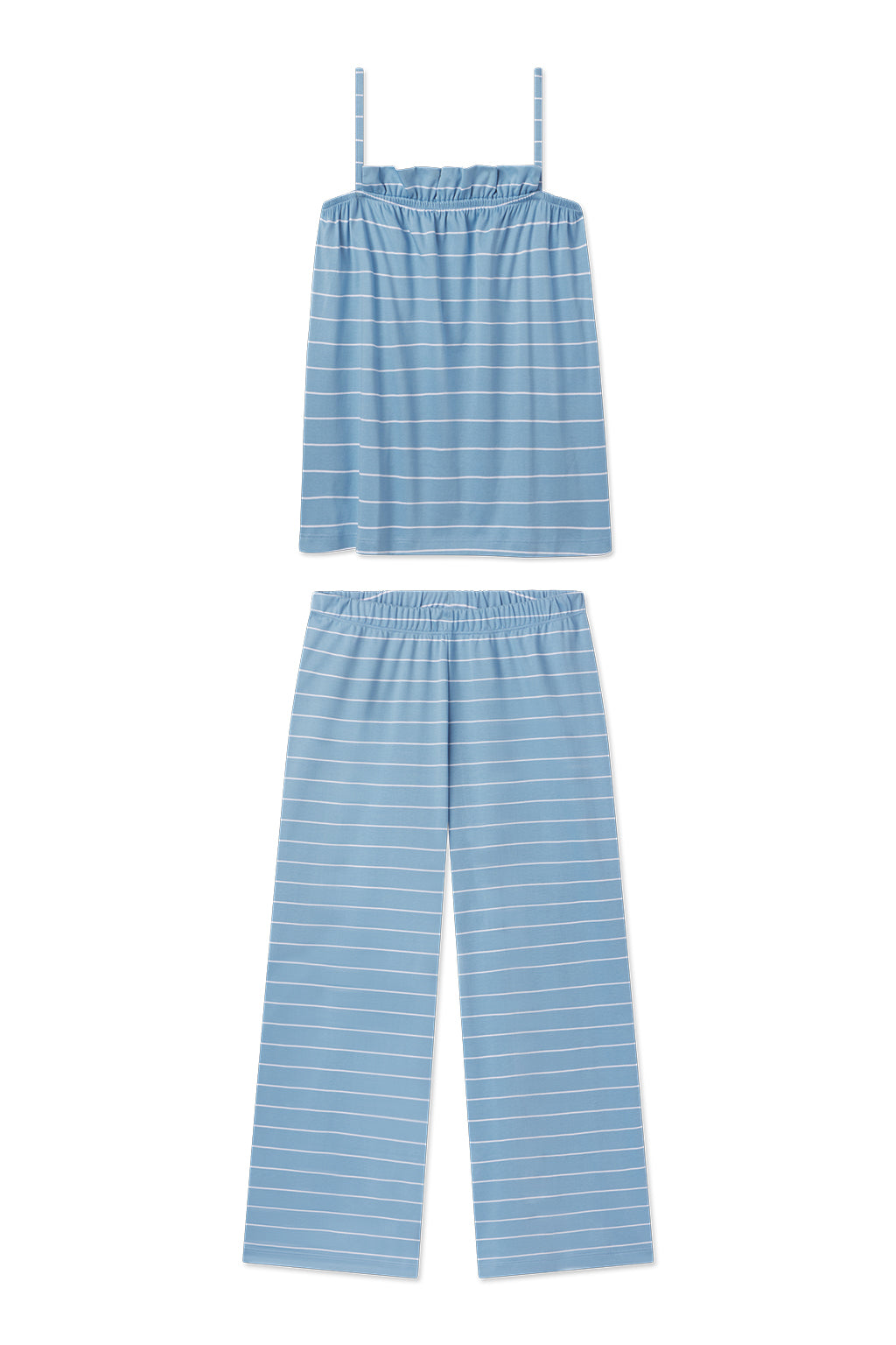 Serene Blue Boating Stripe