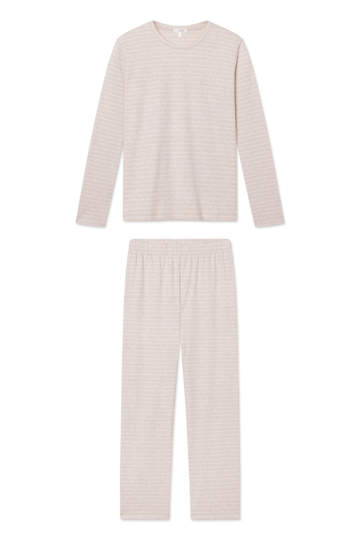 Oat Heather Rowing Stripe