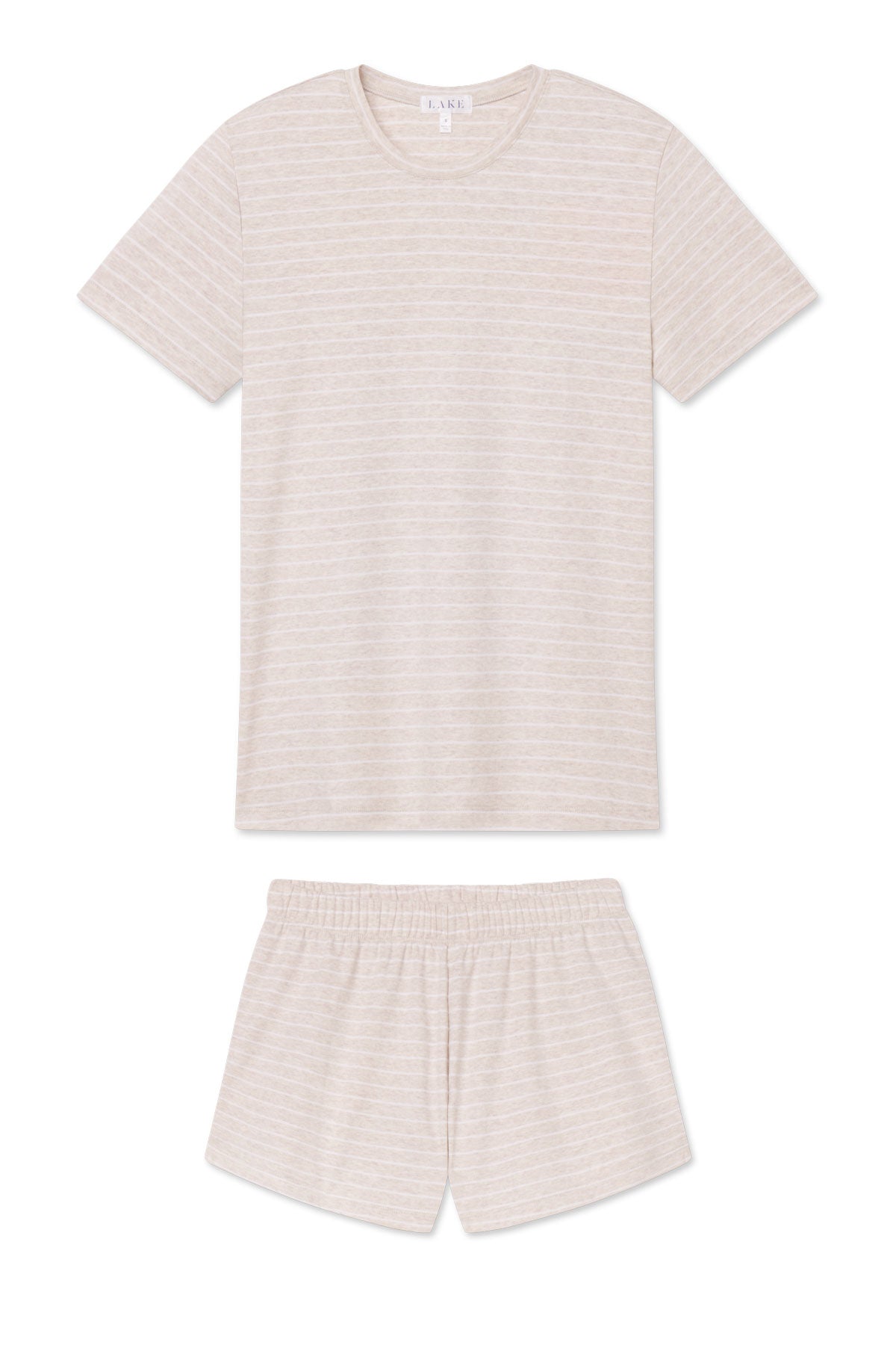 Oat Heather Rowing Stripe
