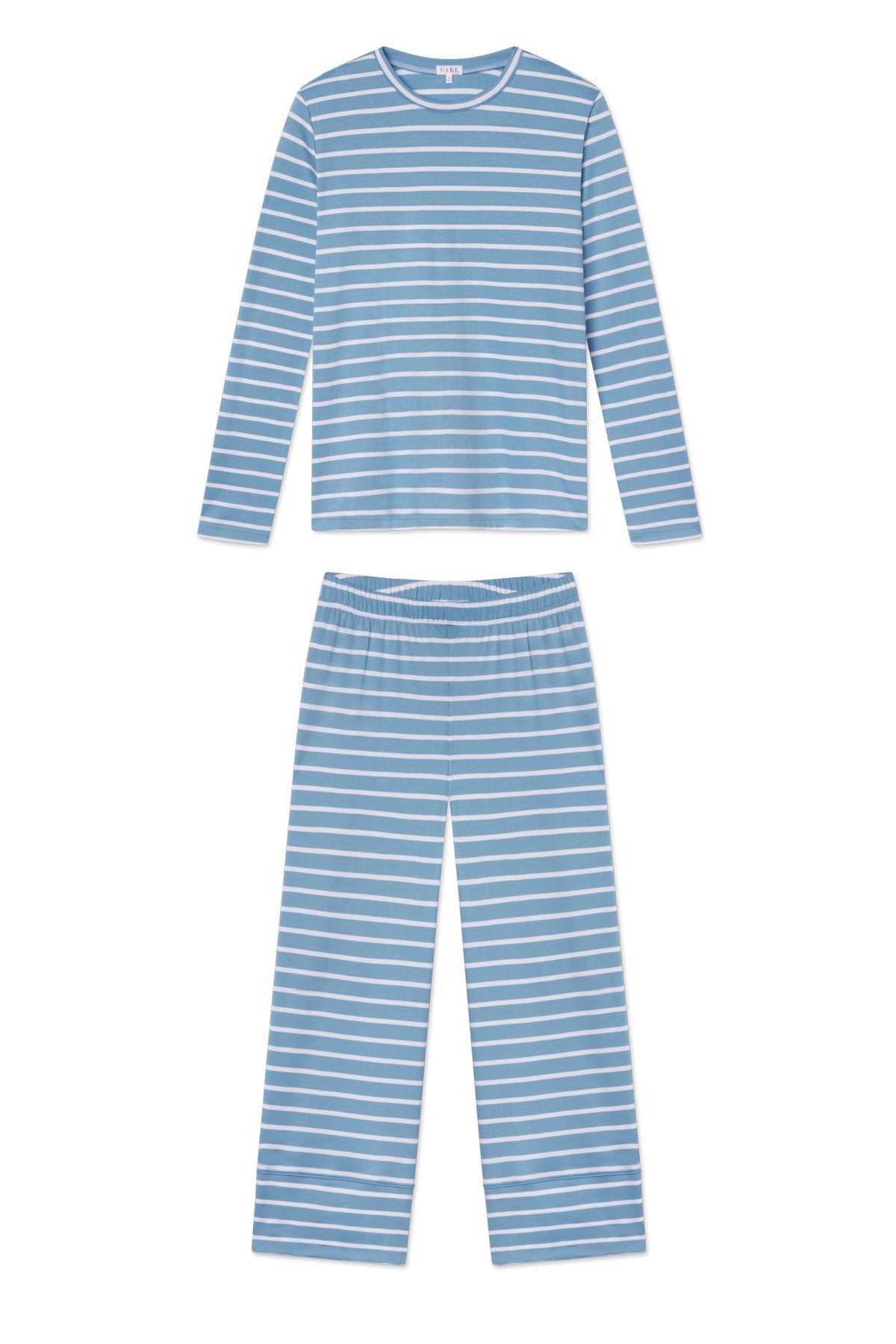 Serene Blue Anchor Stripe